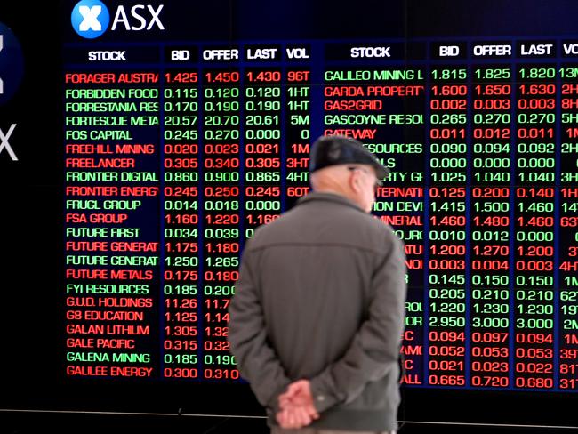 SYDNEY, AUSTRALIA - NewsWire Photos,June 3, 2022: Generic imagery of the Australian Stock Exchange. Picture: NCA NewsWire / Jeremy Piper