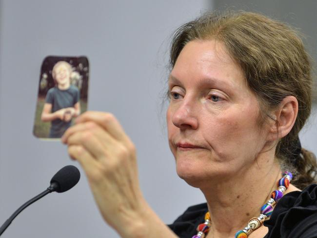  Christine Assange, mother of Wikileaks founder Julian Assange in 2012. Picture: AFP