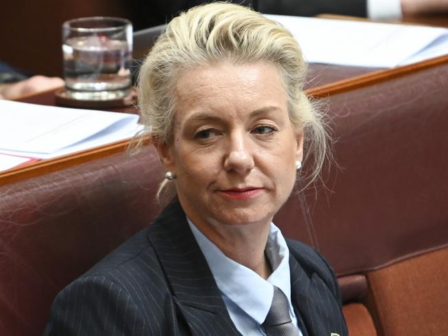 CANBERRA, Australia - NewsWire Photos - October 9, 2024:  Senator Bridget McKenzie during Question Time at Parliament House in Canberra. Picture: NewsWire / Martin Ollman