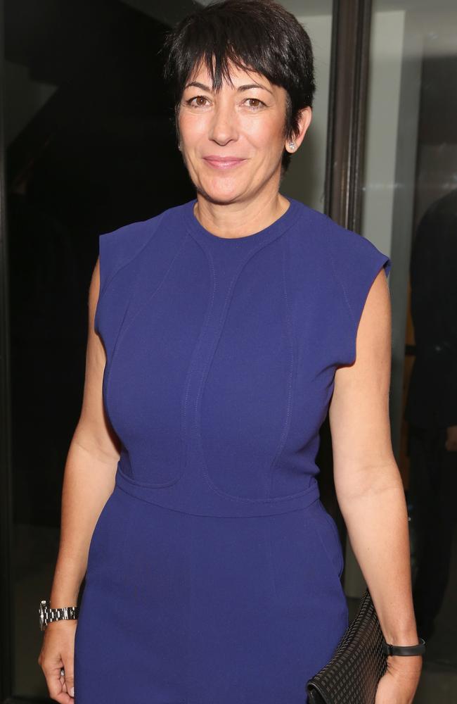 Accused sex trafficker Ghislaine Maxwell. Picture: Sylvain Gaboury/Patrick McMullan/Getty Images