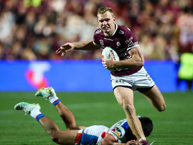 Tom Trbojevic is back in full flight. Picture: NRL Photos