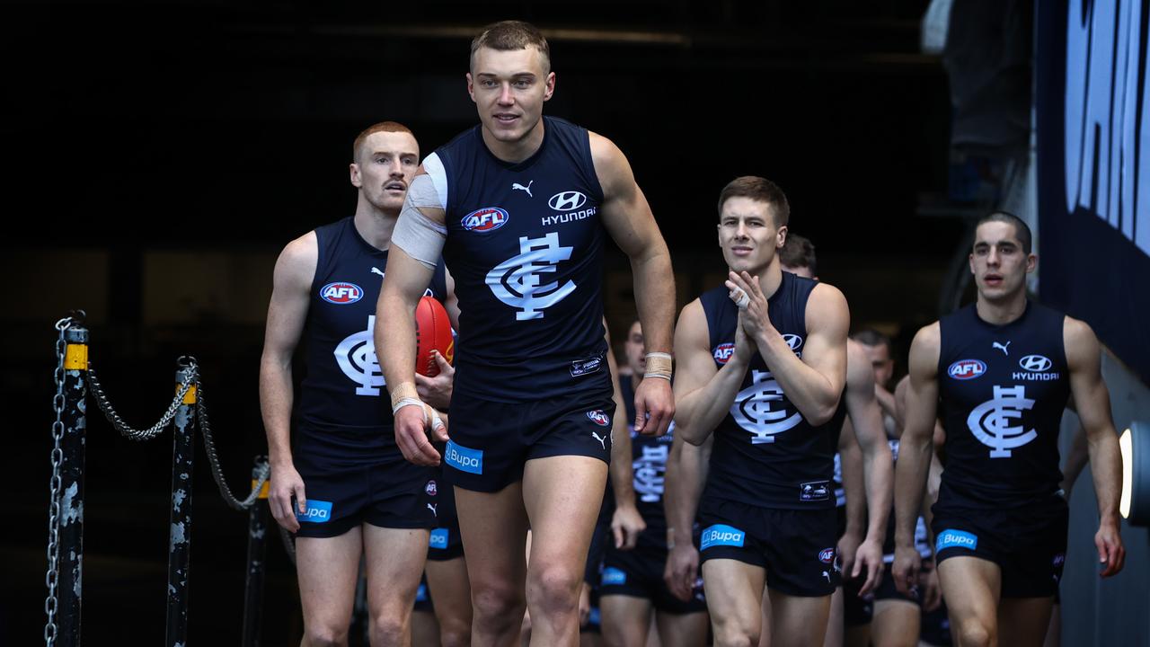 Could Carlton emerge as a finals contender in the last nine weeks? Picture: Michael Klein