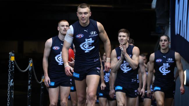 Could Carlton emerge as a finals contender in the last nine weeks? Picture: Michael Klein