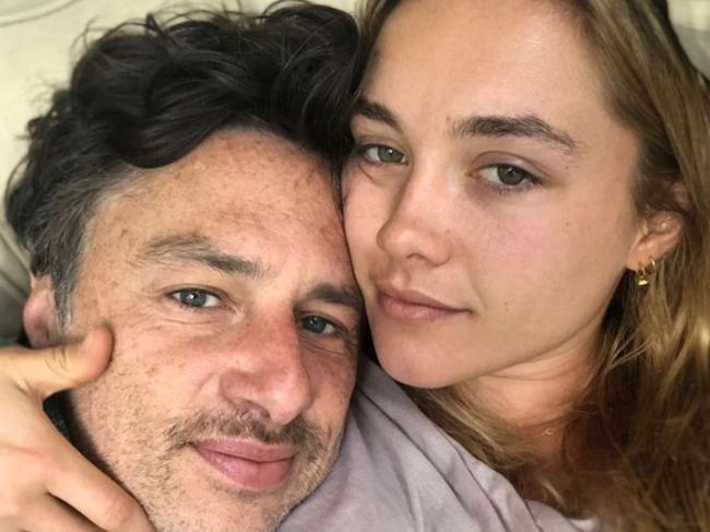 Zach Braff and Florence Pugh have since split.