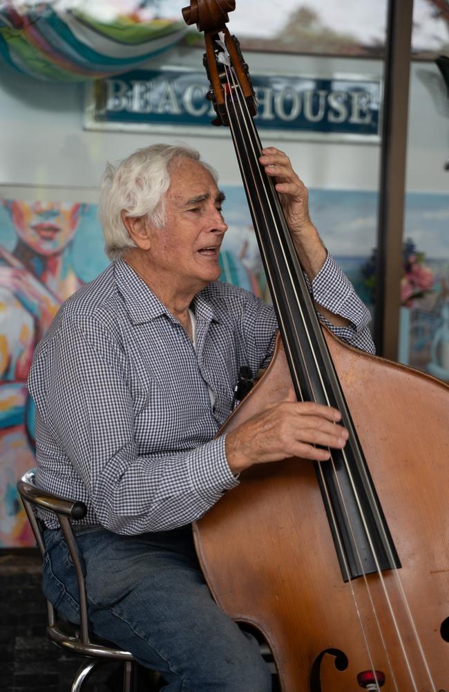 Bunjie Nicol plays on Mary St as part of Buskers on Mary in Gympie. August 18, 2023. Picture: Christine Schindler