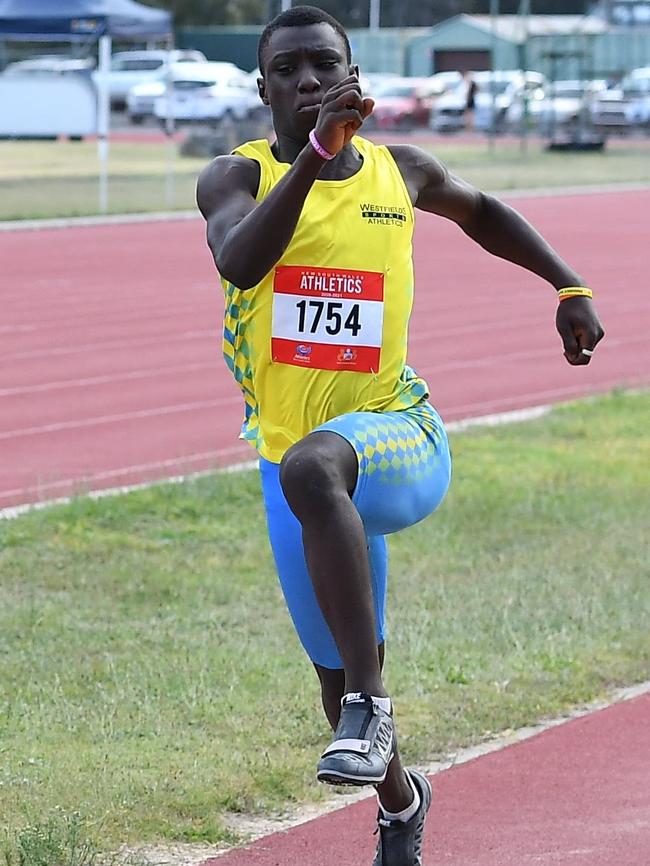 The schoolboy has big goals. Pic: Supplied