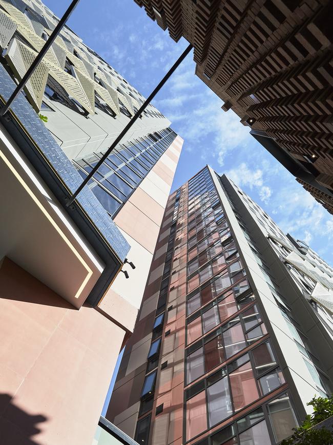 Opening the arcade to the sky was a key design element. Picture: Scott Burrows