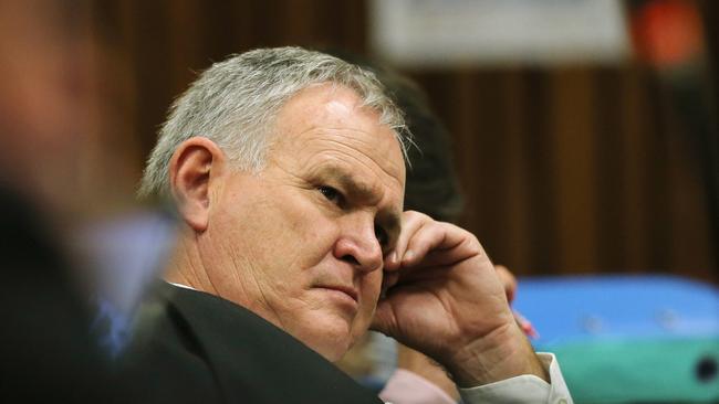 Complex case ... Defence lawyer for Oscar Pistorius, Barry Roux, listens to evidence. Picture: AP