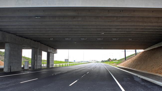 Speed cameras underneath Wellington Rd overpass, Rowville.