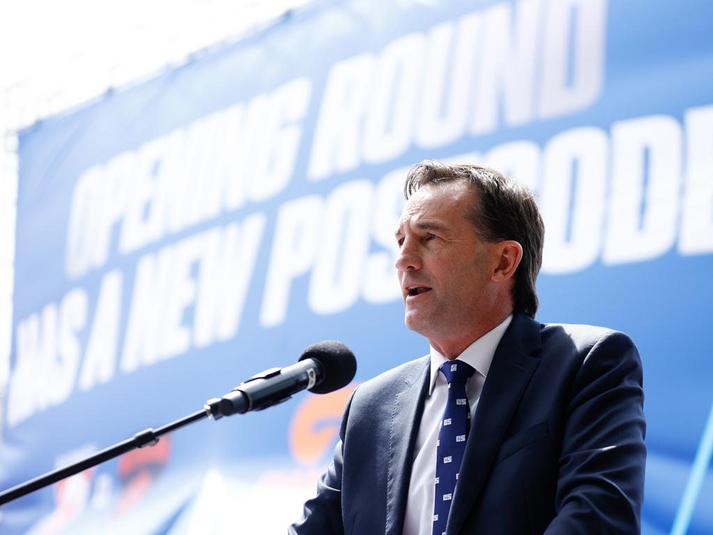 The AFL’s second Opening Round is slated to begin in Brisbane. Picture: Michael Willson/AFL Photos via Getty Images