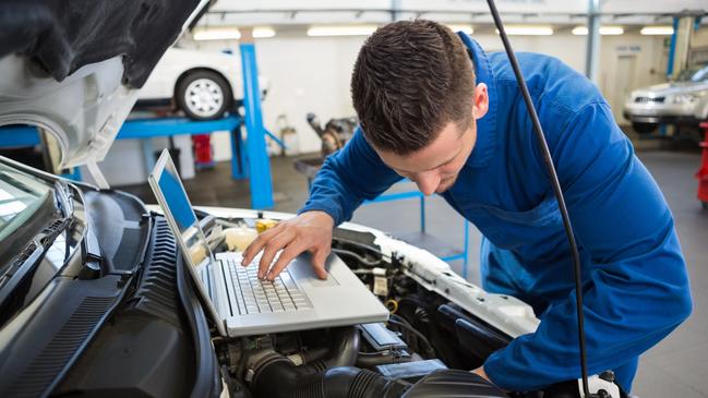 Adam Hughes from Morayfield Smash Repairs &amp; Towing Parts said Holden parts are getting very difficult to source and order. Picture: File