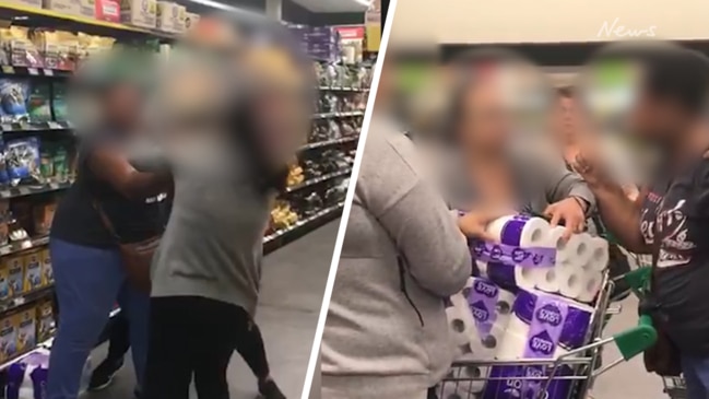 Fight erupts between women over toilet paper at Woolworths