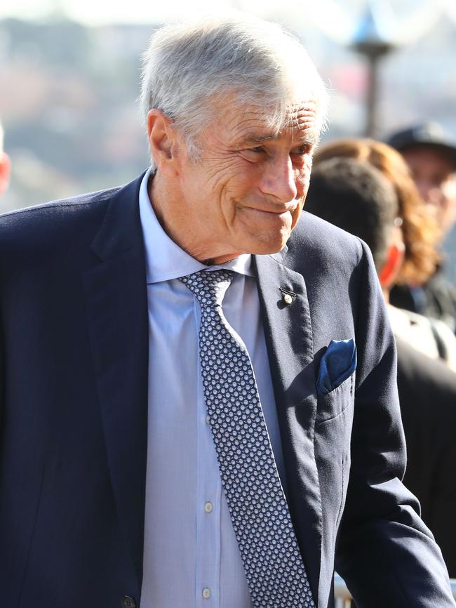 Channel 7 boss Kerry Stokes, whom Mr Roberts-Smith says is contributing to his case. Picture: John Feder