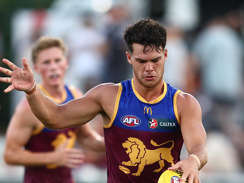 Cameron Rayner is transitioning into the Lions midfield. Picture: Chris Hyde/Getty Images