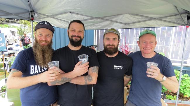 Ballistic Beer Co’s Lachy, Ev, Jake and Dan. Photo: Kristy Muir