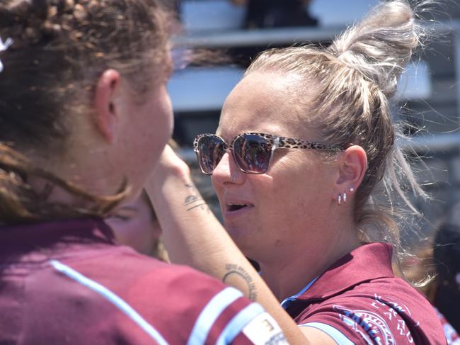 Nikki Carpenter relished her role with the CQ Capras under-17s this season.