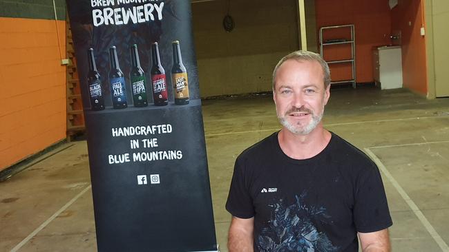 Craig Talbot at the proposed tap bar. “There’s no construction involved, so it’s quite minimal in terms of what we need,” said Mr Talbot, a former medical researcher who now applies science to brewing. Picture: Isabell Petrinic