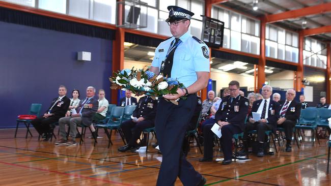 Constable Daniel BradfordNational Police Remembrance Day in Alexandra HillsThursday September 29, 2022. Picture, John Gass