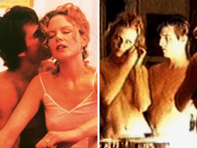 Nicole Kidman and Tom Cruise in Eyes Wide Shut.