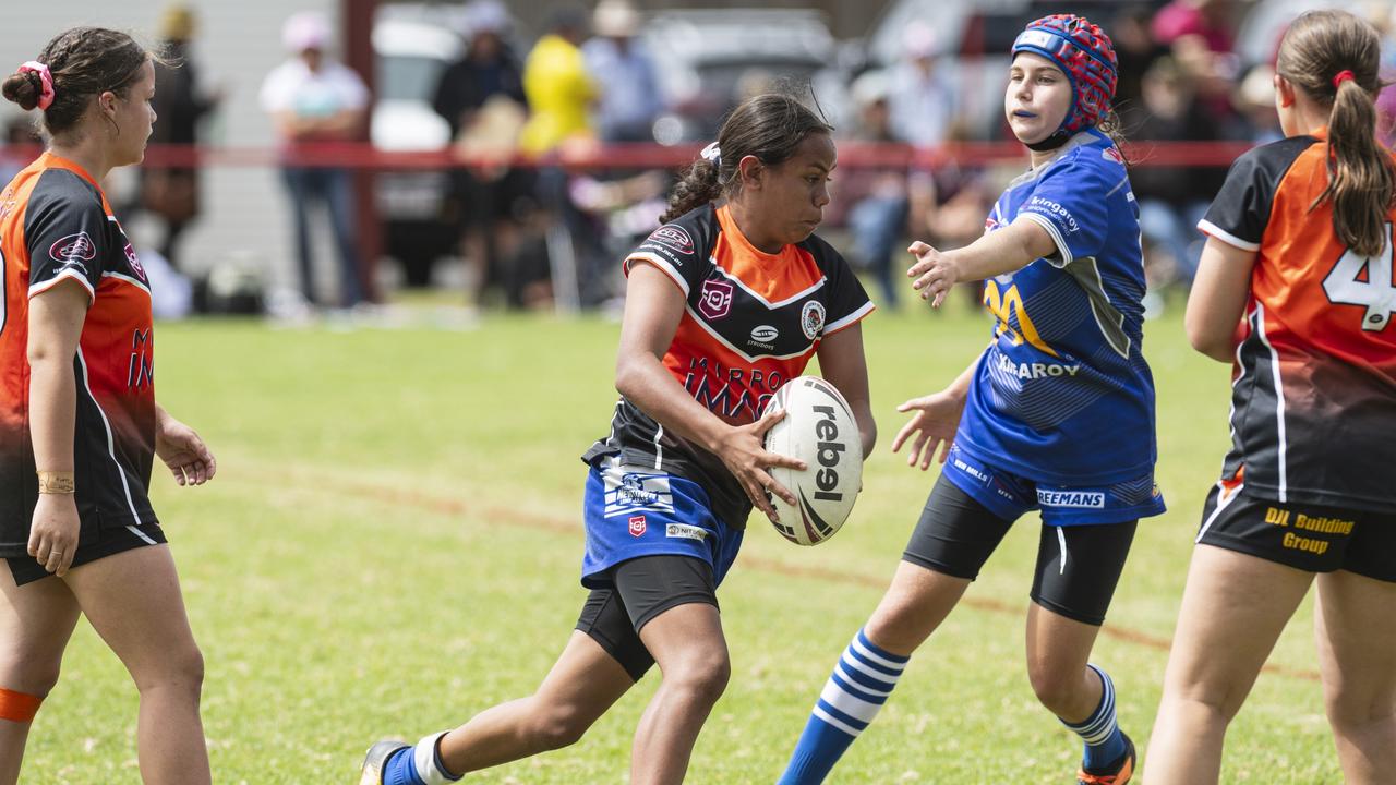 Scarlett Karaka (pictured in action for Souths during a 2024 Walker Weekend Challenge match) is a star on the rise for Newtown. Picture: Kevin Farmer