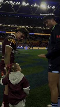 Unseen video Reece Walsh Origin video stuns