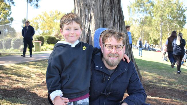 Alfi and Tim Davidson at Grammar Downlands Day, Saturday, August 19, 2023. Picture: Peta McEachern