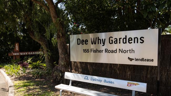 Locals are also keen to have a pedestrian crossing built near the Dee Why Gardens retirement village in Fisher Rd North. Picture: Julian Andrews