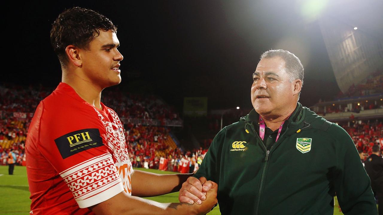 Latrell Mitchell is interested in teaming up with Mal Meninga at the Titans.