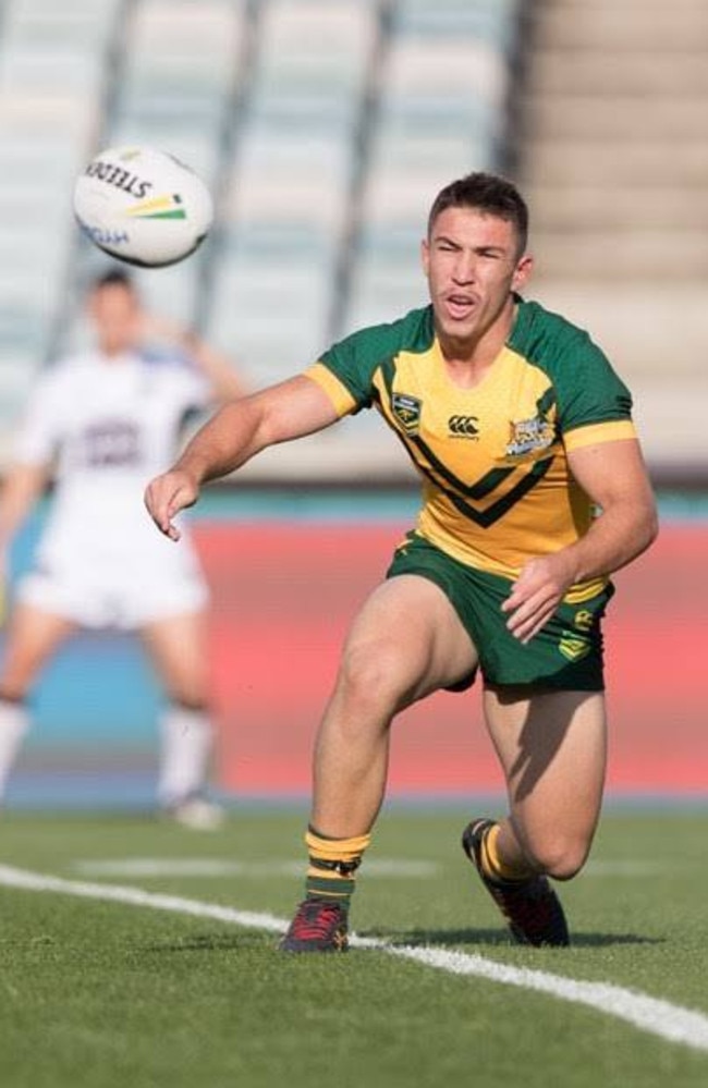 Reece Robson, 2017 Australian Schoolboys. Picture: Aussierugbyleague Instagram