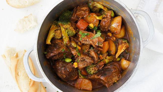 Slow Cooker Beef Casserole