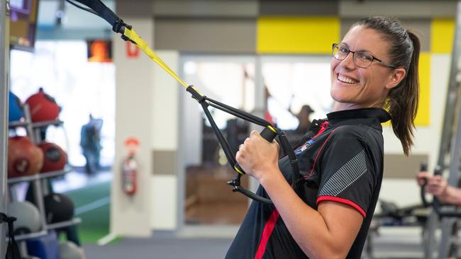 Dolphins Health Precinct personal training and group fitness supervisor Sandra Hegarty. Picture: Dominika Lis