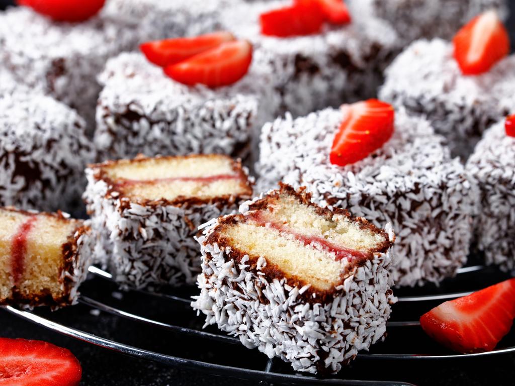 You can fill your lamingtons with jam and/or cream!