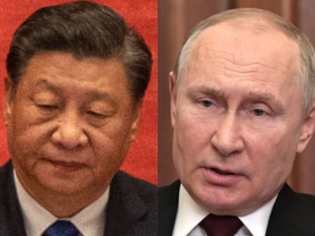 Even if the Chinese government doesn't approve of Russia's actions, it is difficult for them to put any sort of pressure on Russia. They are afraid Russia will collapse