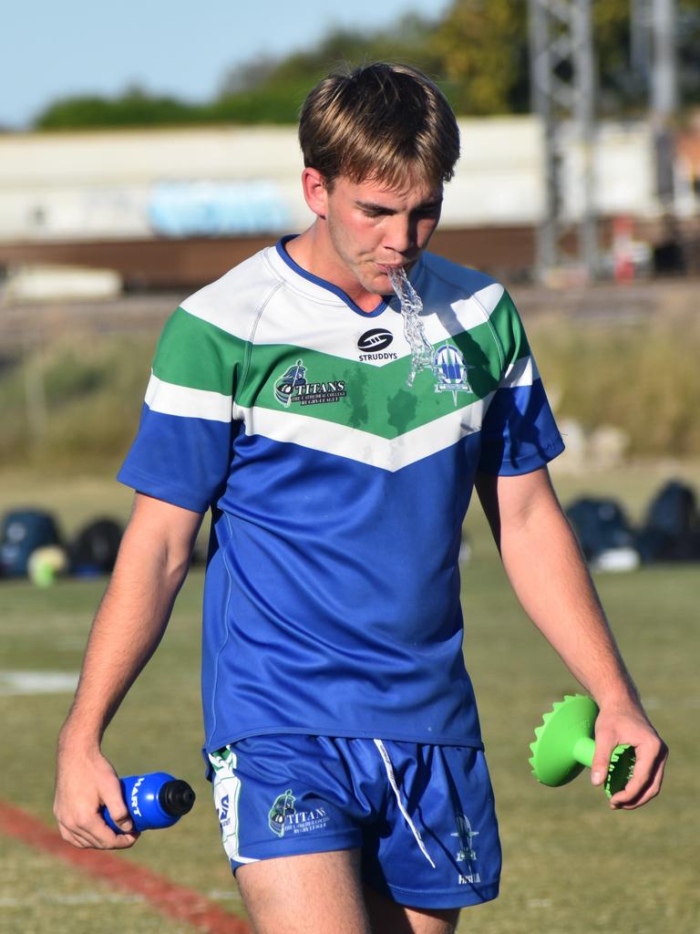 Dolphins Cup Round 3, The Cathedral College versus St Brendan's College, at Kettle Park, Rockhampton, on June 11, 2024.