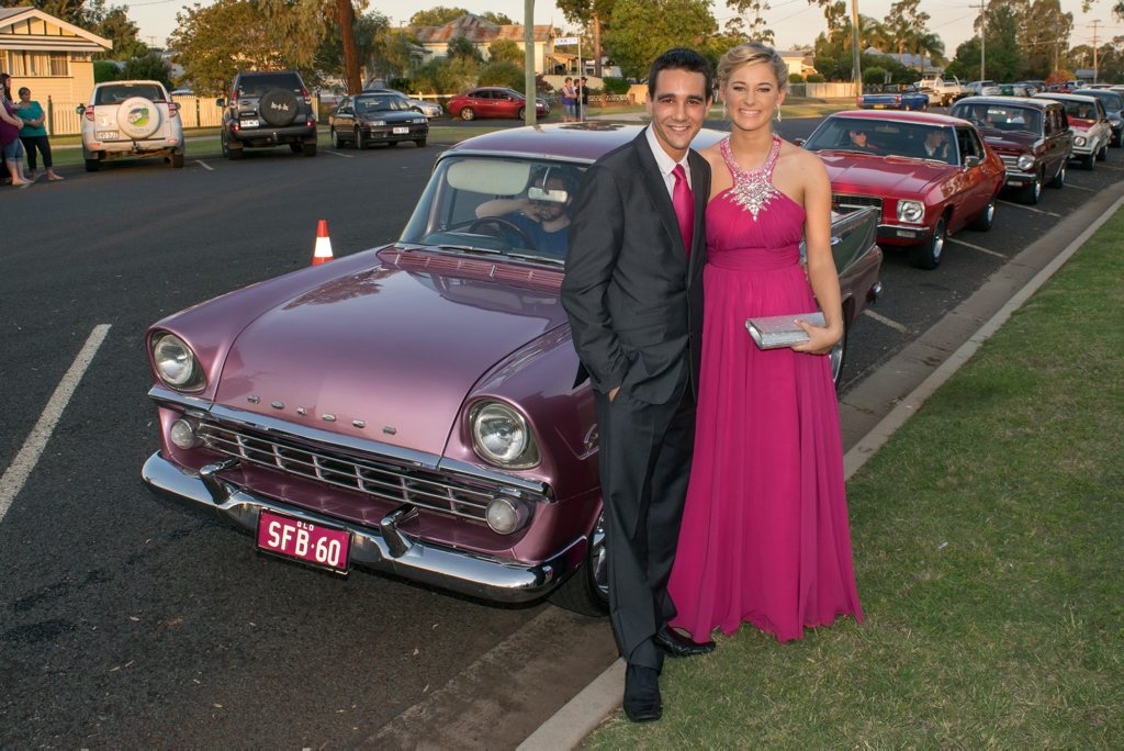 MAGIC PINK: Matthew Hensby and Jessica Head. Picture: Owen Studios