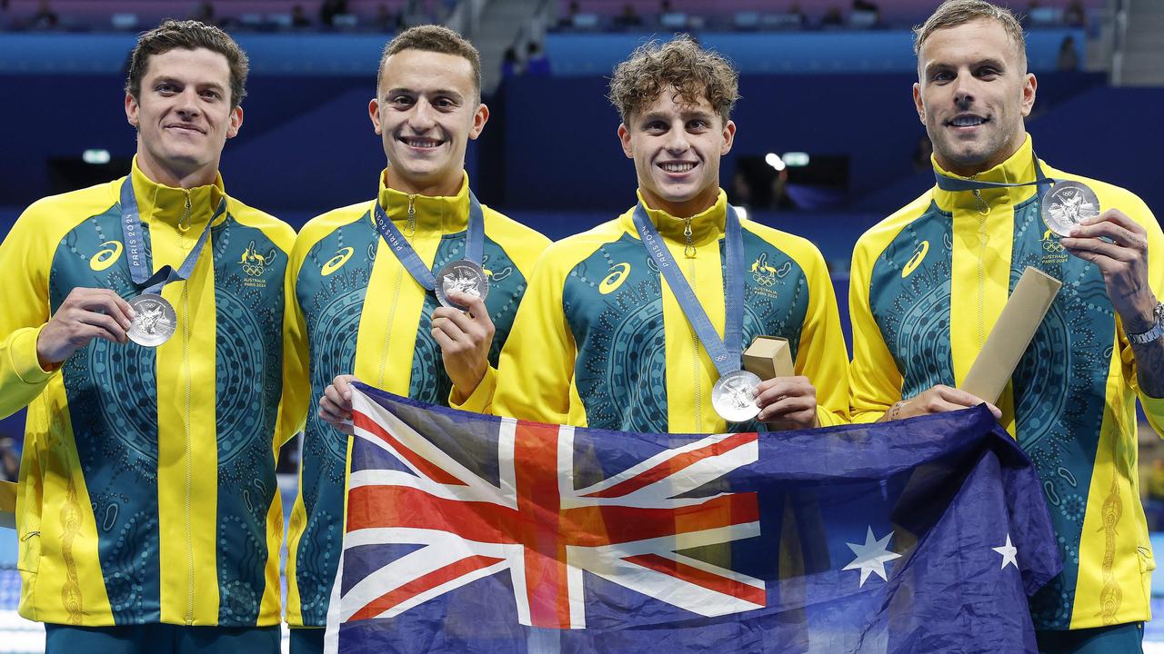 Paris Olympics 2024: Ausrtralia silver in 4x100m freestyle relay with ...