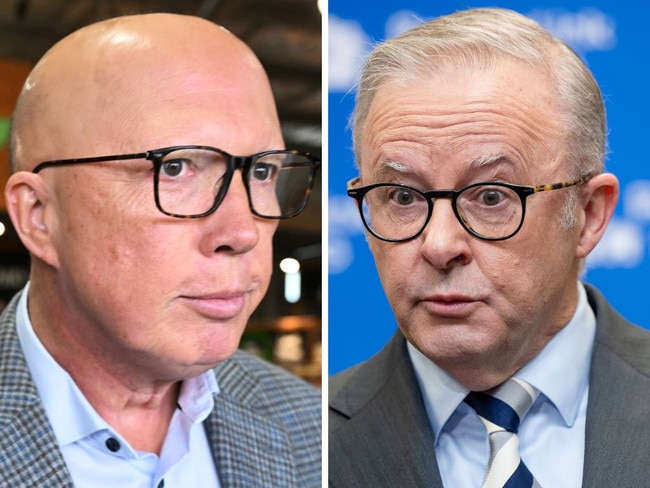 Peter Dutton and Anthony Albanese have been dubbed 
