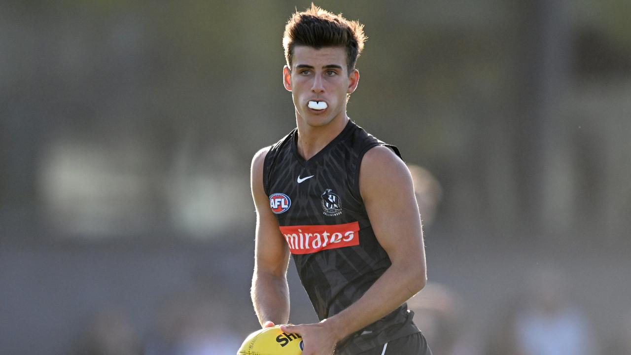 Nick Daicos will play for Collingwood in round 1. Picture: Morgan Hancock/Getty Images