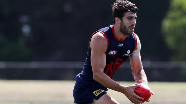 Christian Petracca KFC SuperCoach breakout year was worth the wait. Picture: Michael Klein