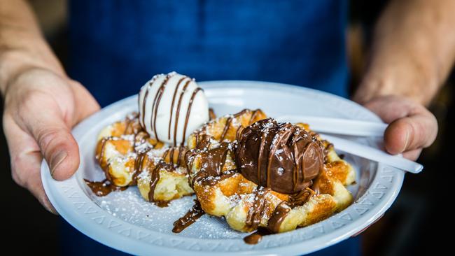 Luxury gelataria Rivareno is bringing its scoops to Parramatta. Picture: Nikki To