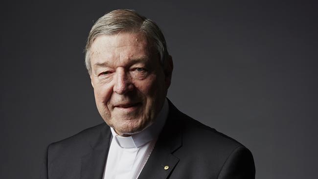 George Pell. Picture: Nick Cubbin