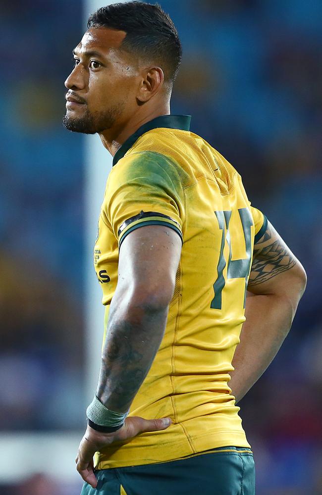 The rule amendment is a big win for Israel Folau. Picture: Getty.