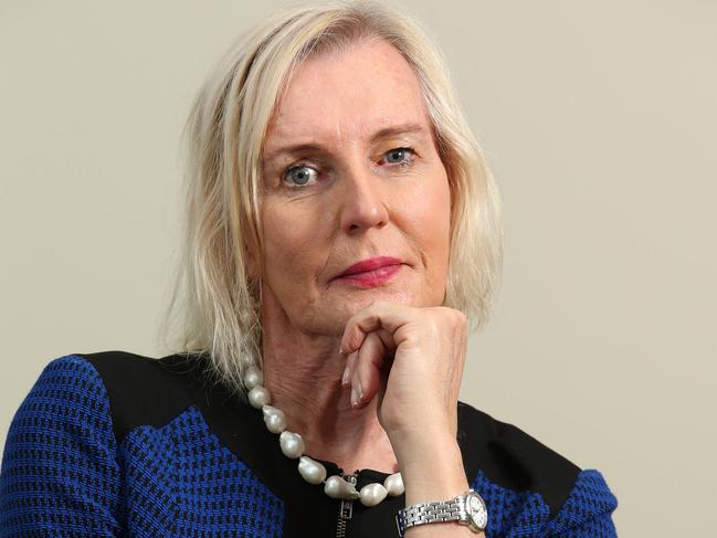 Group Captain Catherine "Cate" McGregor AM Prominent transgender who is also a cricket writer, previously worked as General David Morrison’s speechwriter. Picture: John Fotiadis