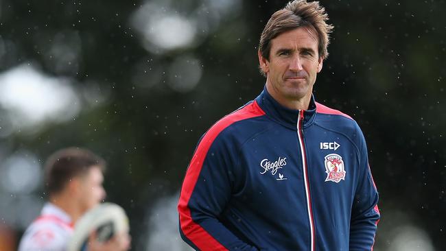 Andrew Johns now coaches with the Roosters.