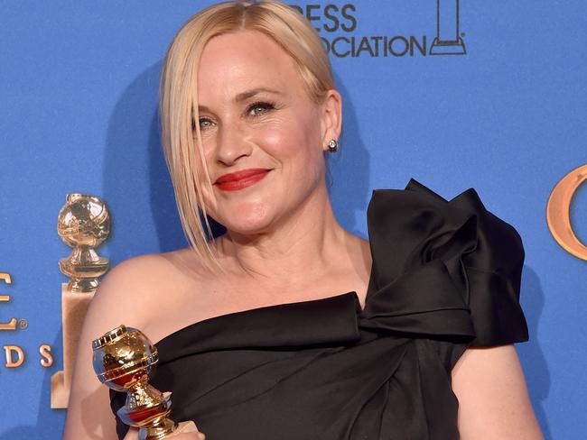 Actor Patricia Arquette won Best Supporting Actress in a Motion Picture — Drama, Musical or Comedy for 'Boyhood’. Picture: Kevin Winter/Getty Images