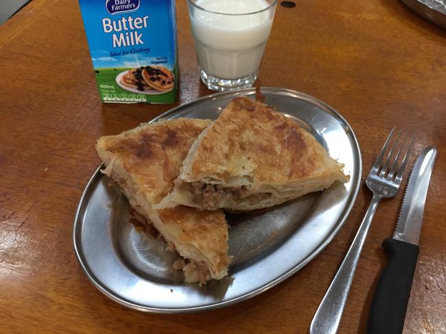 Burkek with cold buttermilk. Picture: Jenifer Jagielski