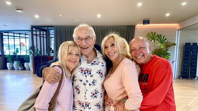 (l-r) Yolanda Stevens, Martin Gishen, Bianca Trovato, Eric Frencel are all lifelong Liberal supporters. Photo: Clare Sibthorpe