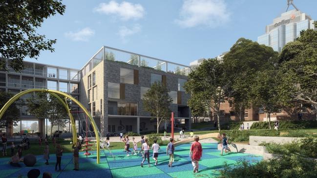 What it could look like ... A concept plan of the Chatswood Public School redevelopment.