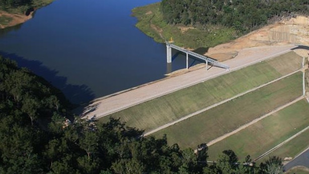 The Nymboida river gravity feeds the Shannon Creek Dam.