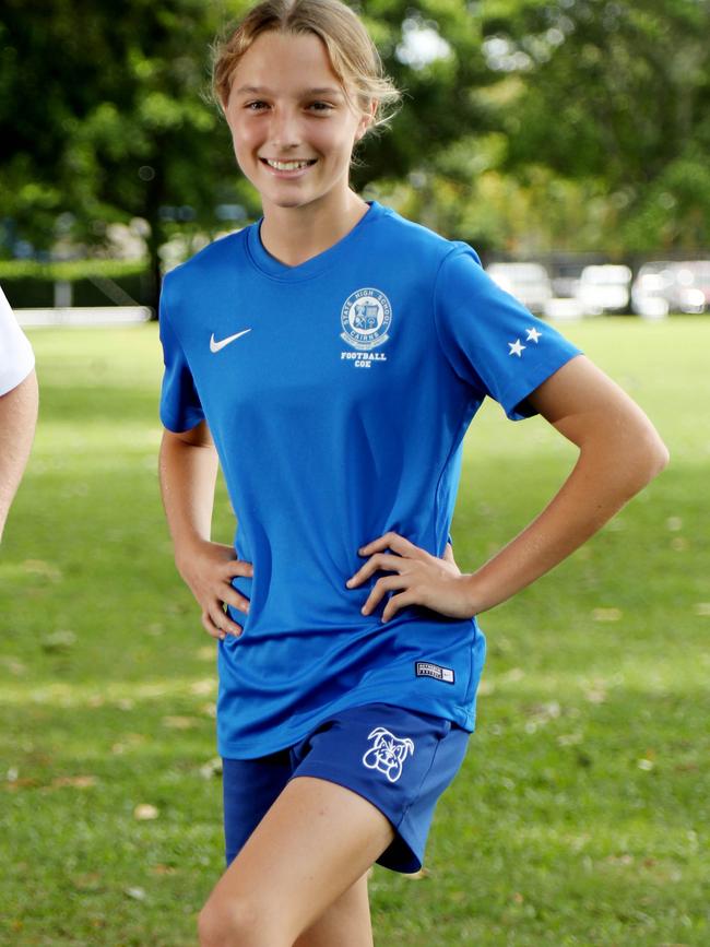 Cairns State High School co-captain Tully Heatley Picture: Stewart McLean